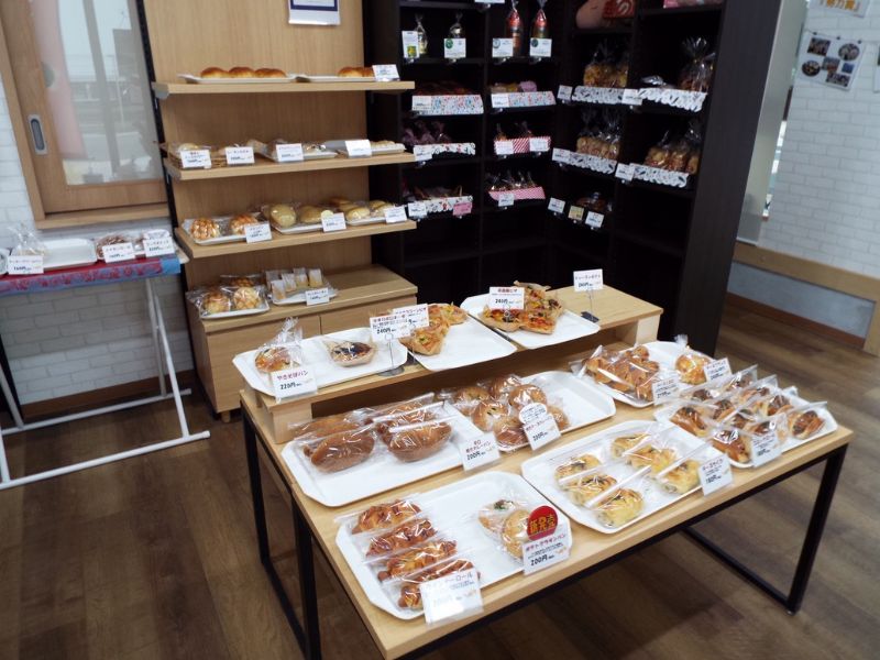 並べられたパン